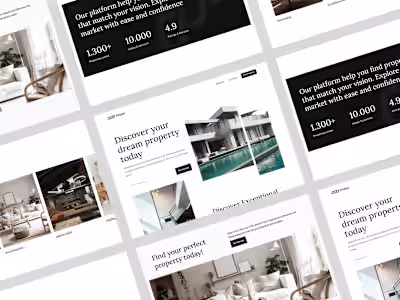 Proper - Landing Page Design Exploration