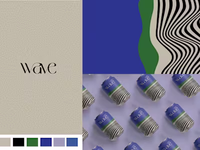 Branding and logo design for Wave