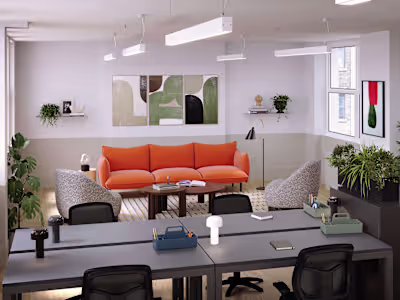 Bright Office Renders & Animations