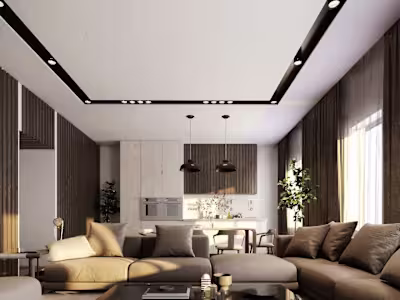 3D Dining And Kitchen