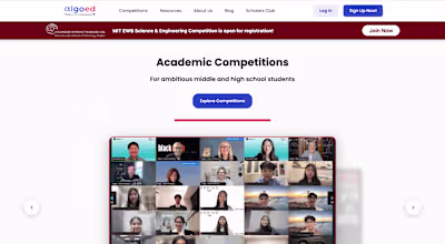 AlgoEd platform for competition