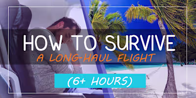Travel Blog Post: How to survive a long-haul flight