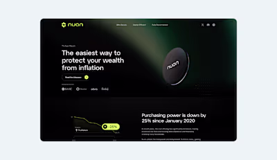 DeFi Stablecoin Website