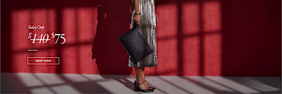 Aquatalia Homepage Designs