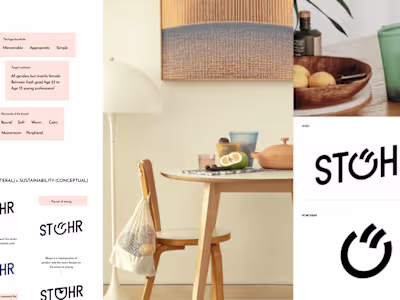 Stohr logo design