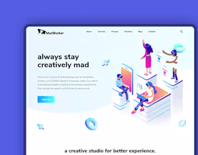Madworker Website Re-Design | The Roots of BrandingBum
