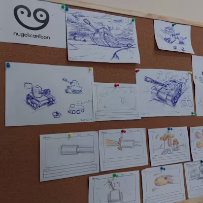 Spot della Olisir : Backstage - nugolicartoon.it