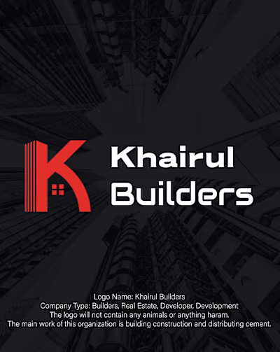 Builders, Real Estate, Developer, Development logo