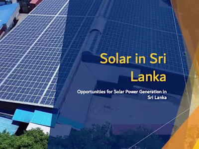 Market Analysis for Solar PV Provider