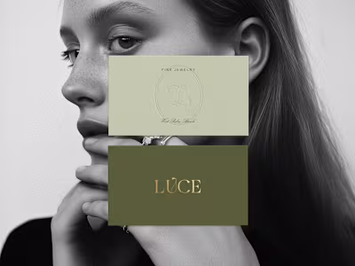 Packaging, print, and digital presence for LUCE. This phase ...