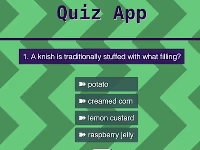 Quiz Game 