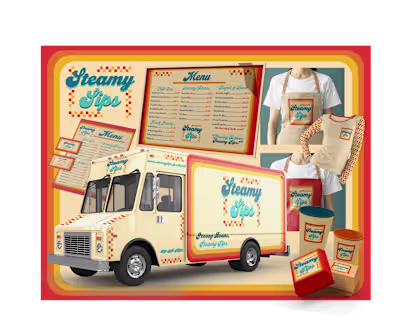 Steamy Sips Branding