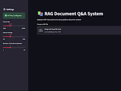 RAG Document Q&A System