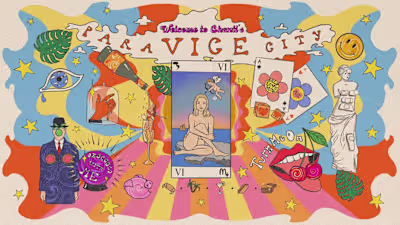 Website Banner for a Vintage Shop