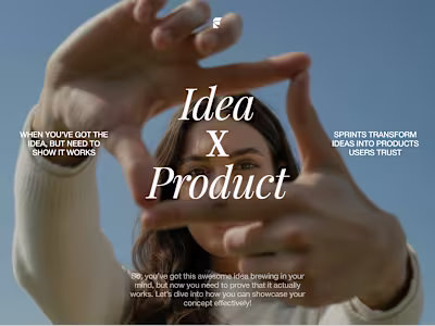 Why Me? | Product Design, Full-Stack Development & Motion