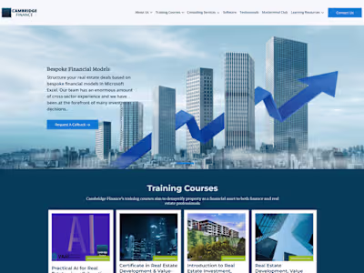 Redesign of Existing Corporate Website