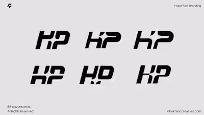 HP logo explorations from a recent project currently in prog...