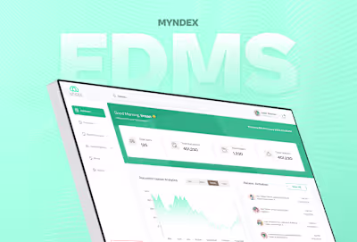 UI/UX Design for Myndex EDMS