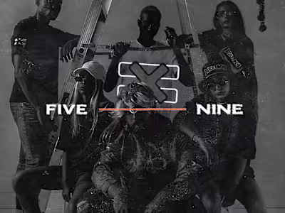 FIVE - NINE Brand Identity | Streetwear Fashion Brand