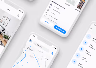 Modern Rentals - A Property Rental Application | UX/UI Design