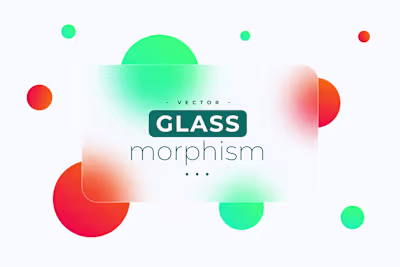 Glassmorphism UI Design with Web Designs on Behance