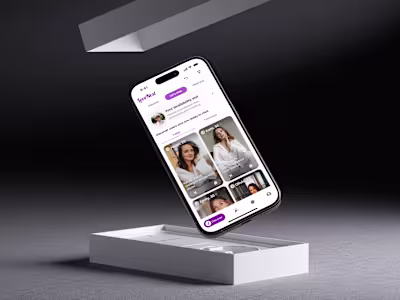 Modern Dating App UI/UX Design & Development