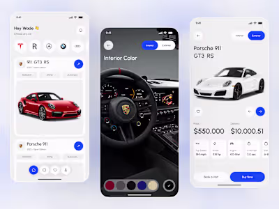 Luxury Car Buy App