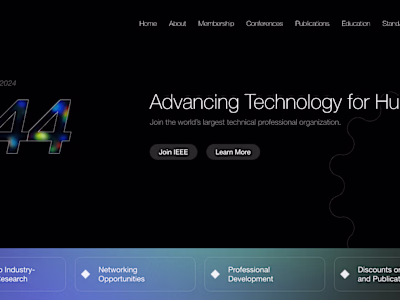 WEB - IEEE Homepage Redesign