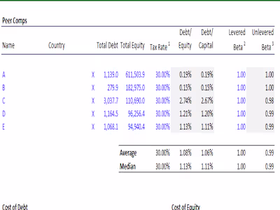Financial Modelling