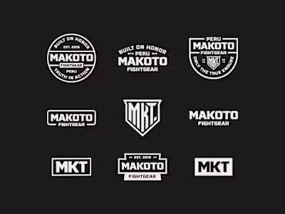 Brand Identity Development for Makoto Fightgear