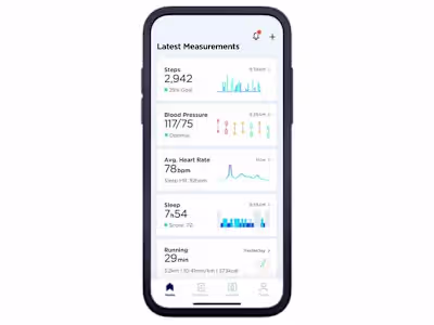 Fitness Wellbeing Mobile Application 