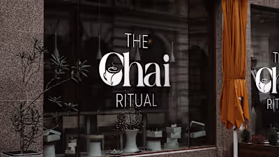 The Chai Ritual: A Logo Designed to Be Lived