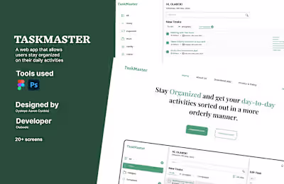 TASKMASTER TODO WEBAPP