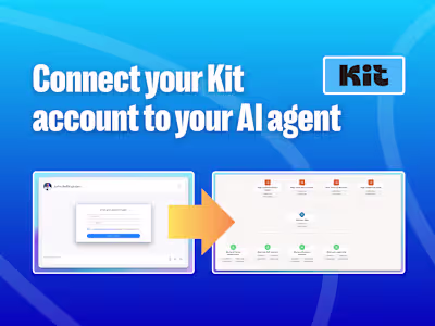 Connect your Kit account to your AI agent