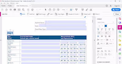 📄 Just created a fillable PDF form, clean layout, smart fie...