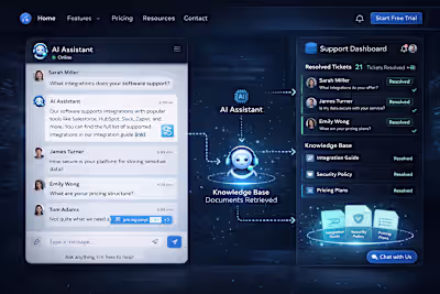 24/7 AI Customer Support Agent