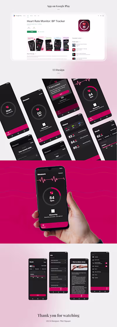 Heart Rate Monitor: BP Tracker