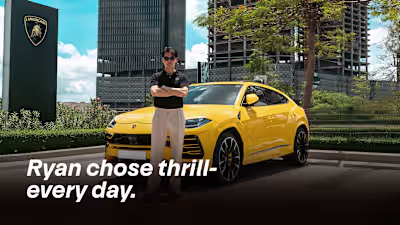 Ryan chose thrill-everyday