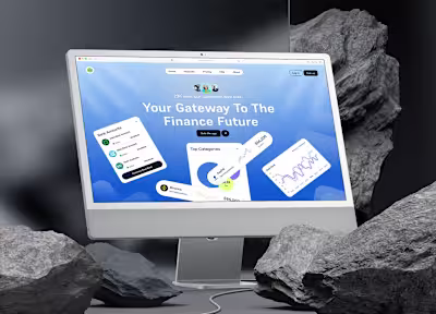 Finance Landing Page