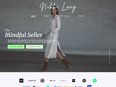 Mindset-Driven Website Launch for Nikki Lang