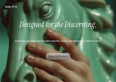 Art Form Luxury Interior design products ecommerce