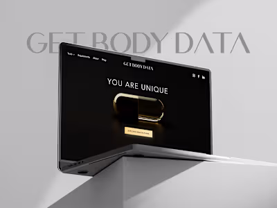 A premium Framer build for a precision-health startup — craf...