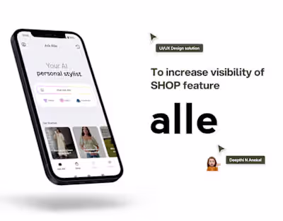 UI/UX Design solution|Increase visibility | Shop | Alle :: Beha…