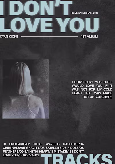 Music Album Posters Design