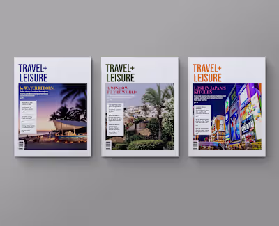 Travel Magazine Redesign Project