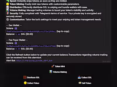 Telegram Trading Bot