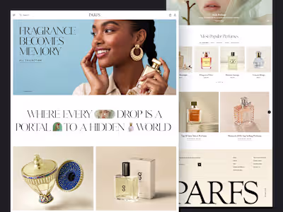 PARFS — Luxury Perfume eCommerce