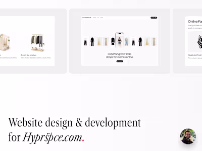Hyprspce: Website Design & Development