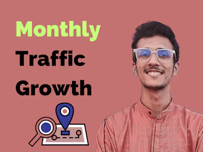 Monthly Organic Traffic Growth Report