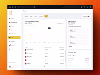 SiFuse: Bridging Startups and Investors